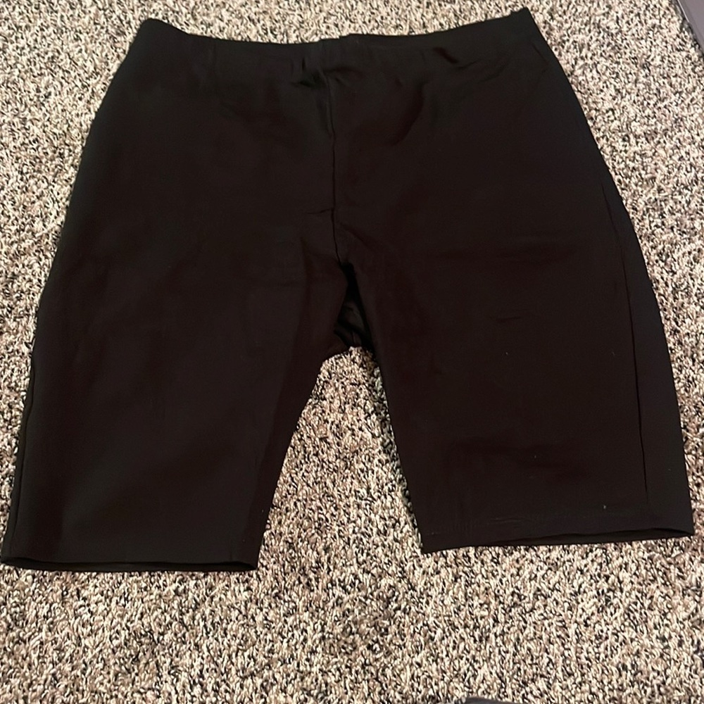 Black Biker Shorts